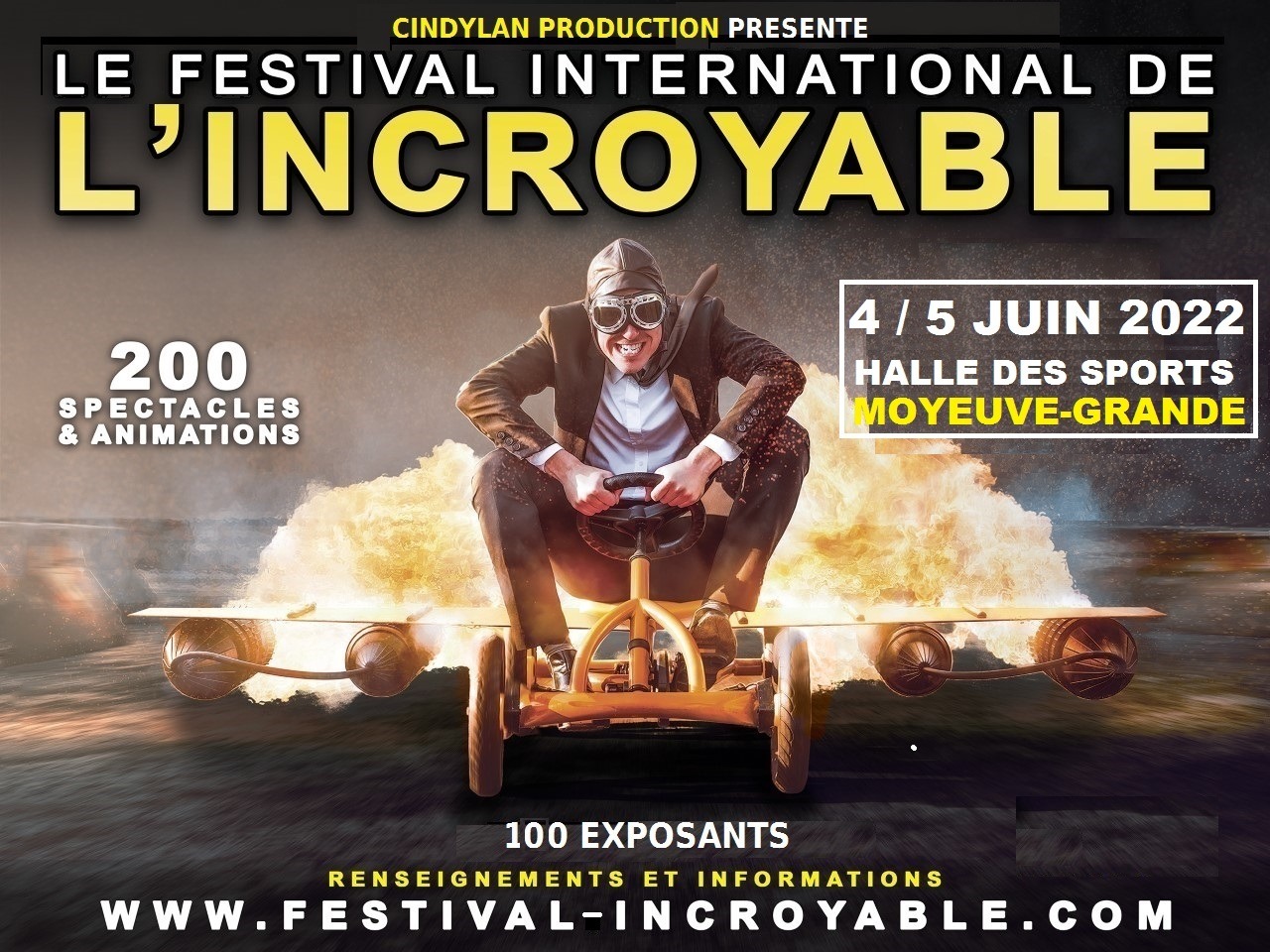 Le festival international de l’incroyable 